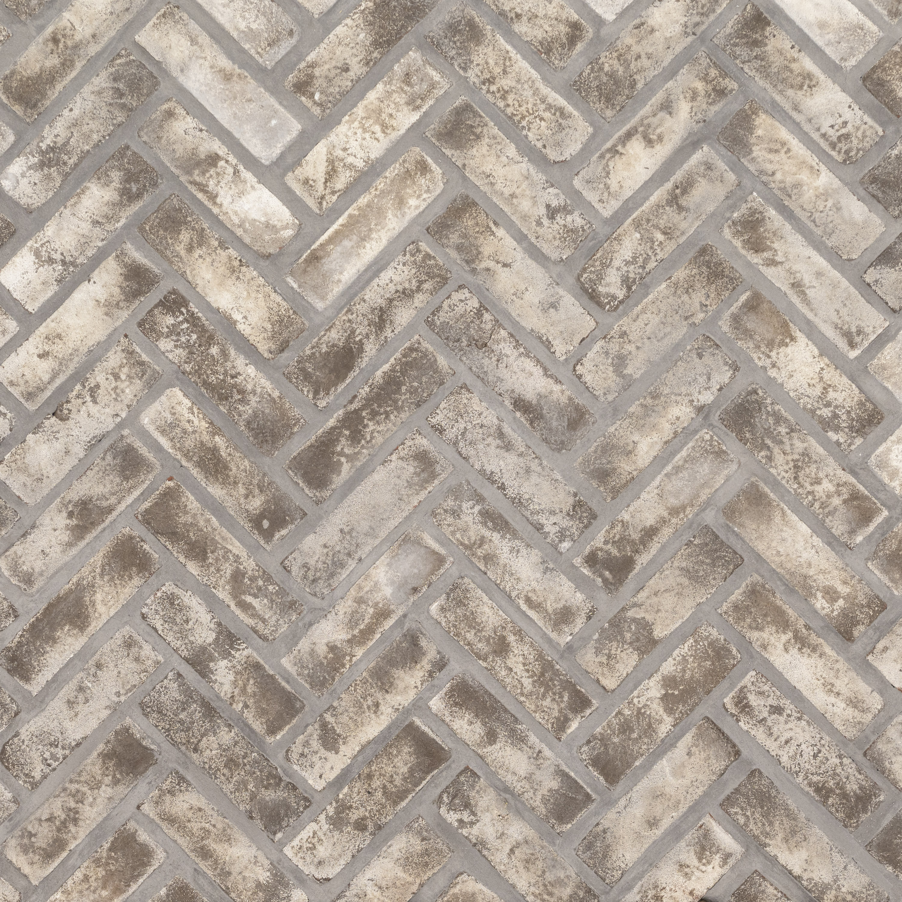 Ackland Terabrik Herringbone 12 in. x 15 in. Natural Textured Clay